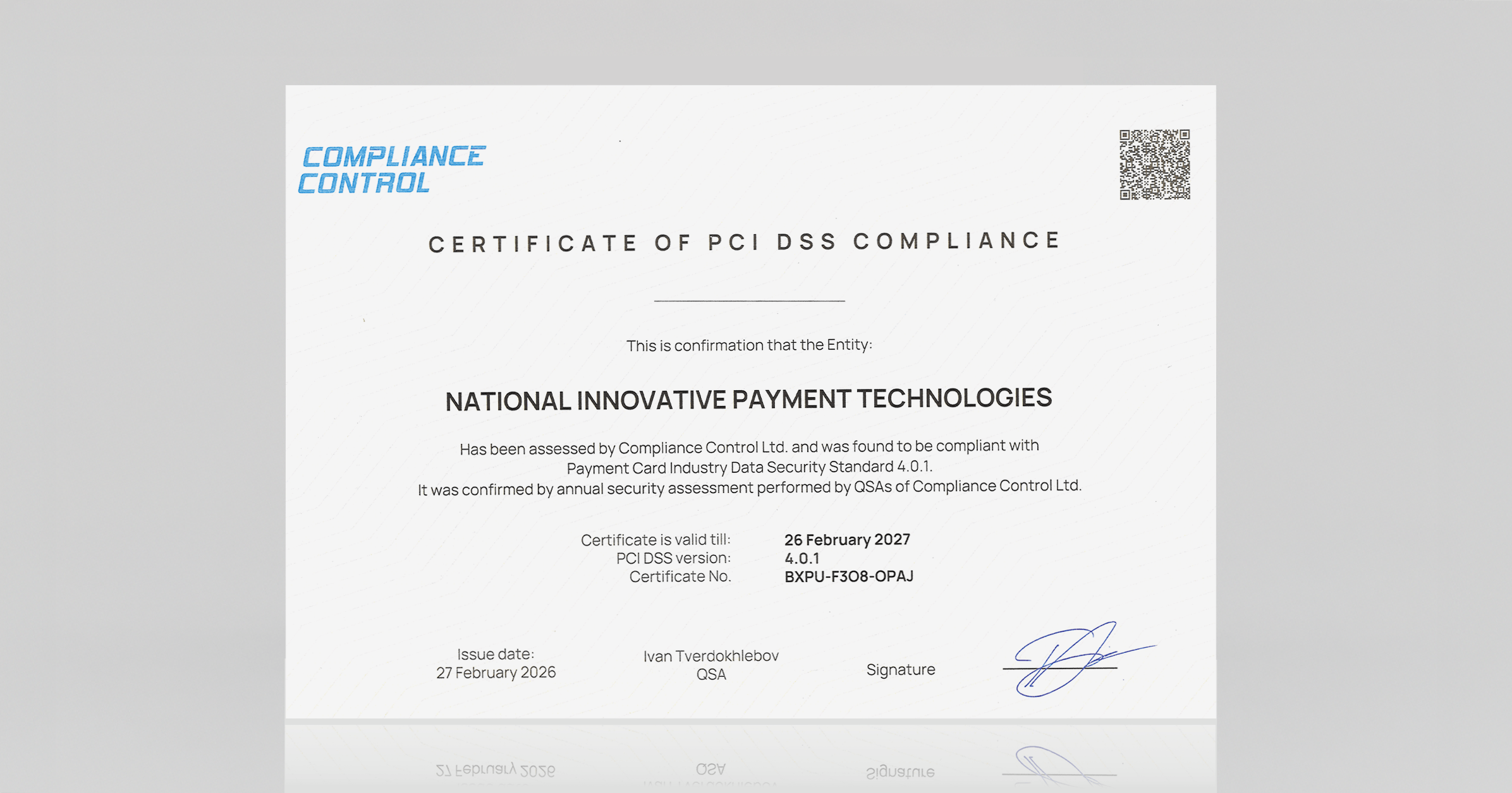 Pci dss